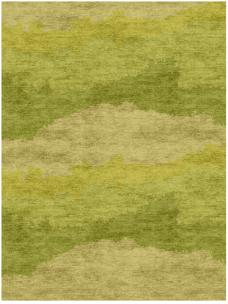 Sunnyville Gradation Rectangle Hand Knotted Bamboo Silk Custom Rug by Rug Artisan