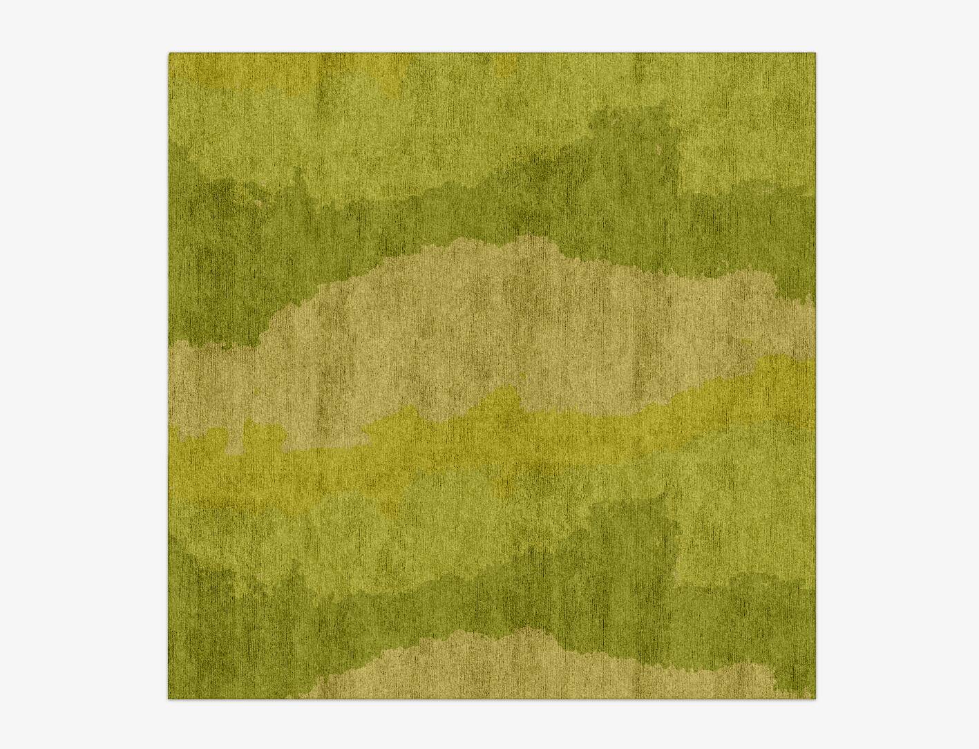 Sunnyville Gradation Square Hand Knotted Bamboo Silk Custom Rug by Rug Artisan