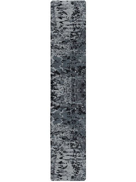 Surface Smog Monochrome Runner Hand Tufted Pure Wool Custom Rug by Rug Artisan