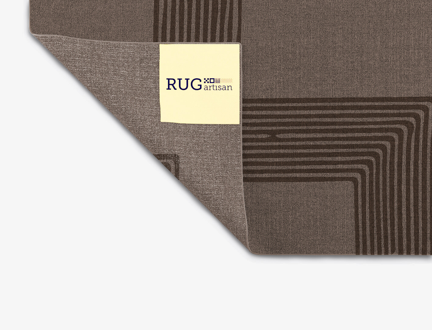 Surly Minimalist Rectangle Flatweave New Zealand Wool Custom Rug by Rug Artisan