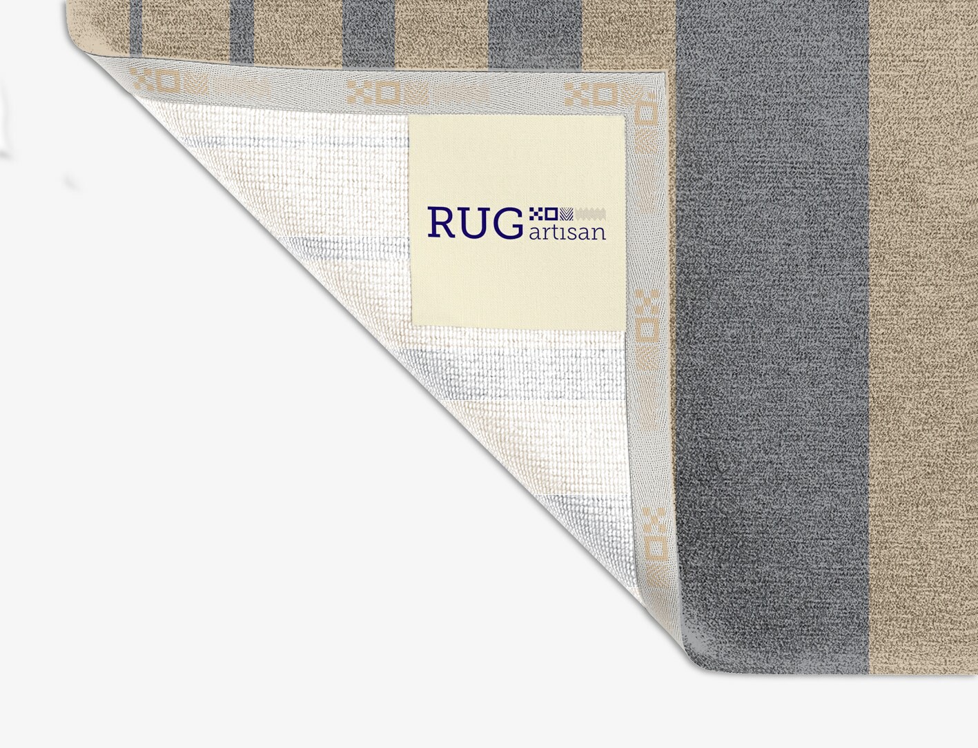 Swanson Geometric Square Hand Knotted Tibetan Wool Custom Rug by Rug Artisan