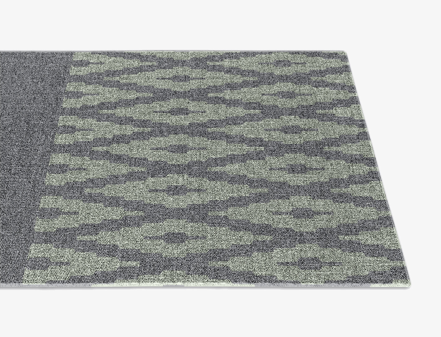 Swanson Geometric Runner Outdoor Recycled Yarn Custom Rug by Rug Artisan