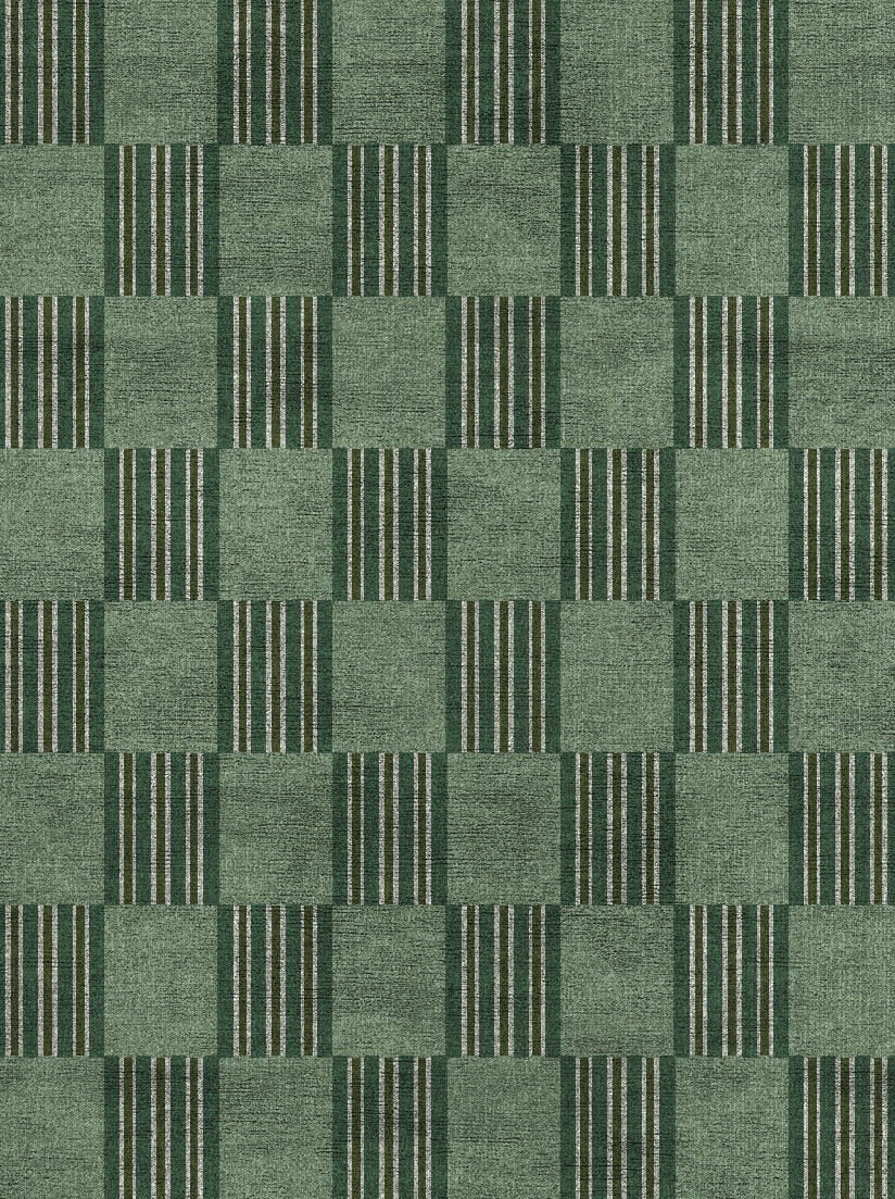 Sward Geometric Rectangle Flatweave Bamboo Silk Custom Rug by Rug Artisan