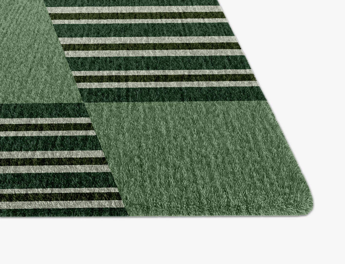 Sward Geometric Arch Hand Knotted Tibetan Wool Custom Rug by Rug Artisan