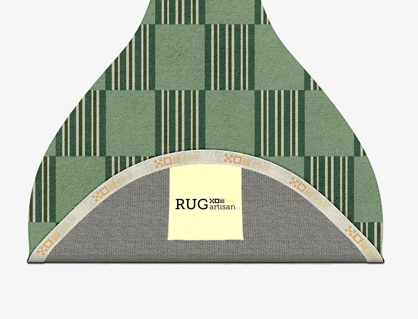Sward Geometric Drop Hand Tufted Pure Wool Custom Rug by Rug Artisan