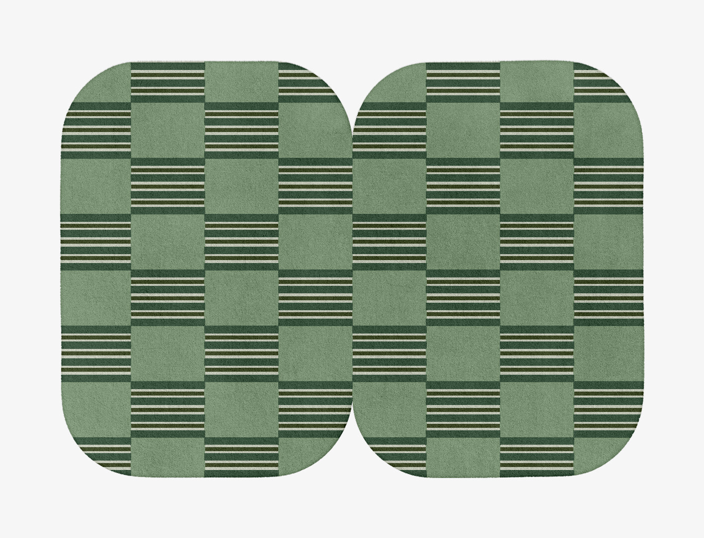 Sward Geometric Eight Hand Tufted Pure Wool Custom Rug by Rug Artisan