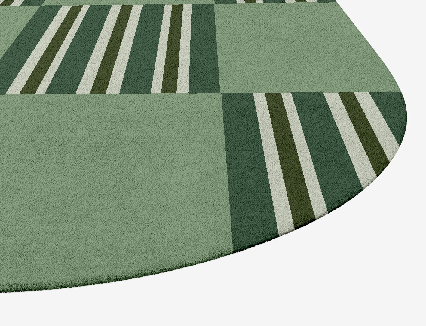 Sward Geometric Eight Hand Tufted Pure Wool Custom Rug by Rug Artisan