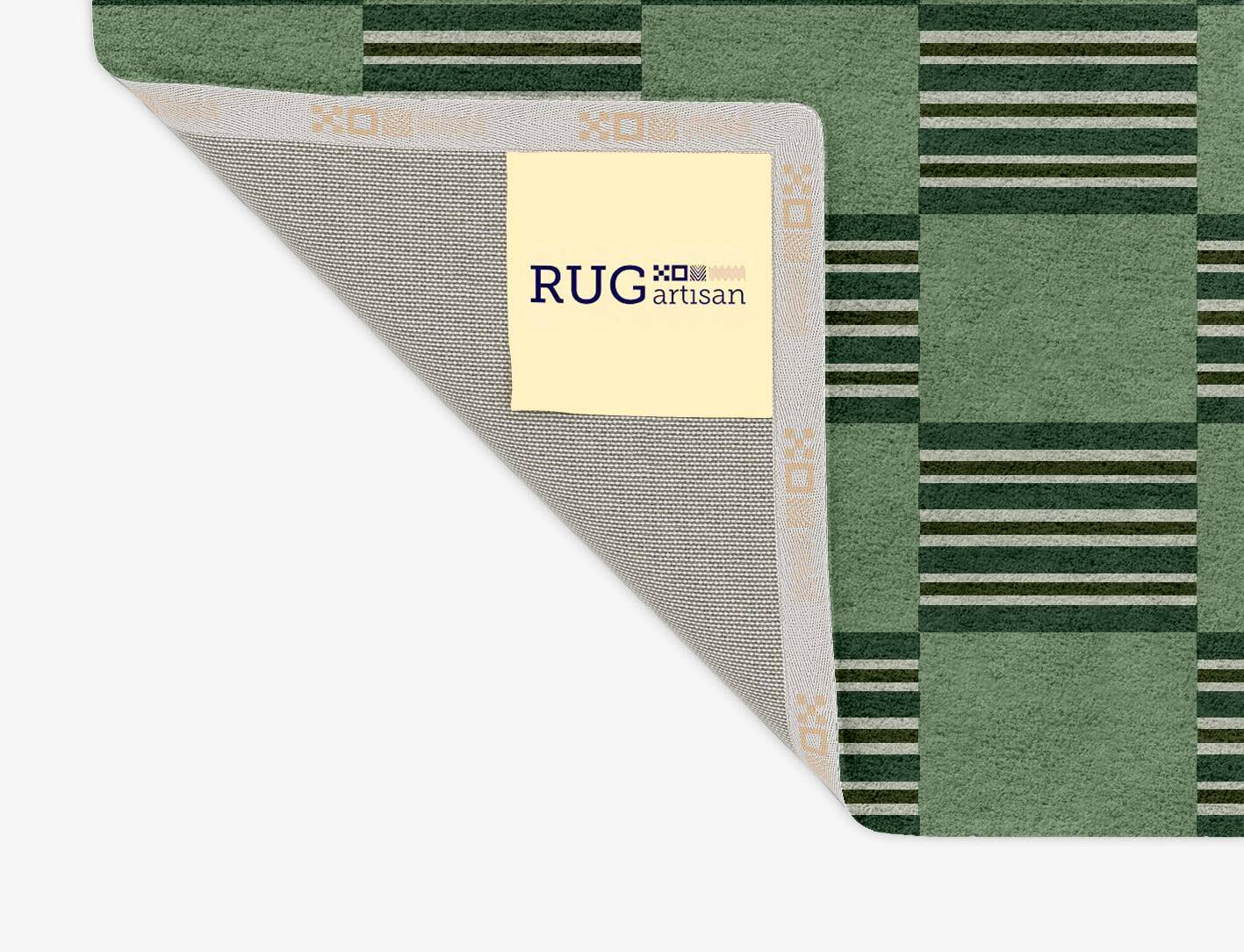 Sward Geometric Rectangle Hand Tufted Pure Wool Custom Rug by Rug Artisan