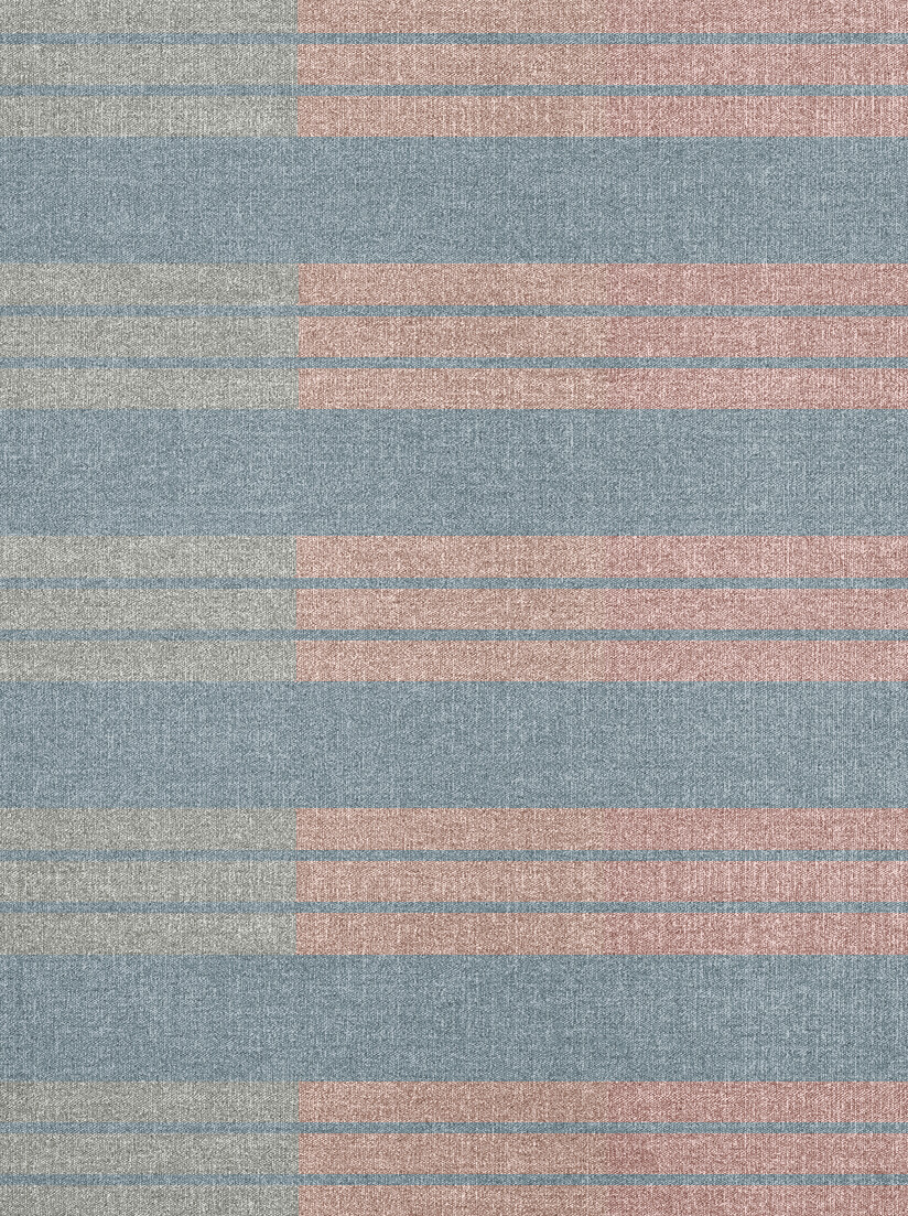 Sweep Minimalist Rectangle Flatweave New Zealand Wool Custom Rug by Rug Artisan