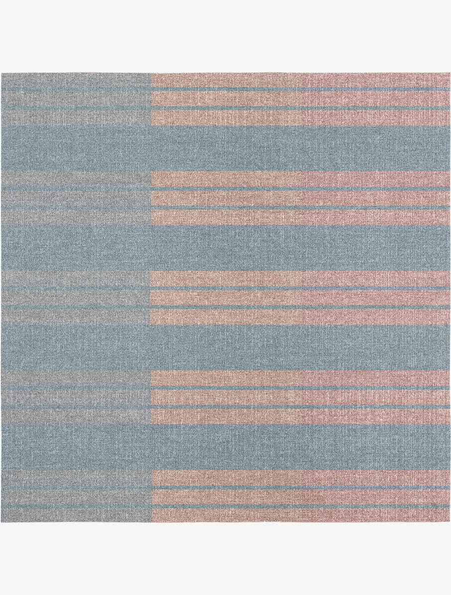 Sweep Minimalist Square Flatweave New Zealand Wool Custom Rug by Rug Artisan
