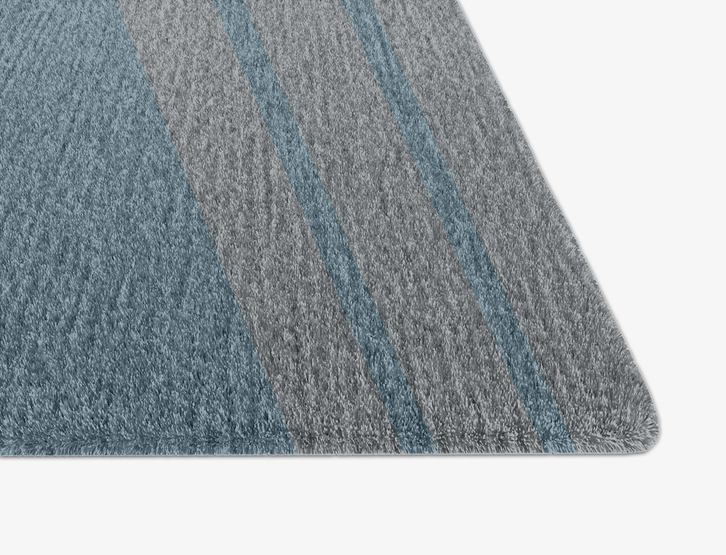 Sweep Minimalist Arch Hand Knotted Tibetan Wool Custom Rug by Rug Artisan