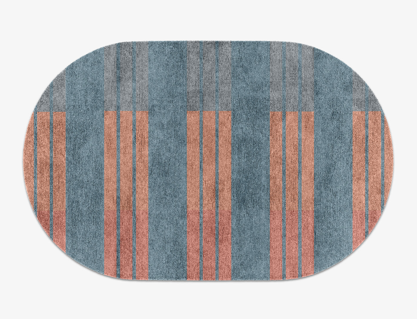 Sweep Minimalist Capsule Hand Knotted Bamboo Silk Custom Rug by Rug Artisan
