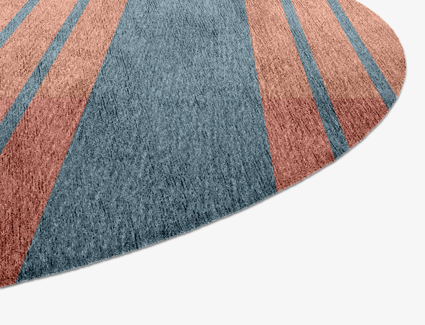 Sweep Minimalist Capsule Hand Knotted Bamboo Silk Custom Rug by Rug Artisan