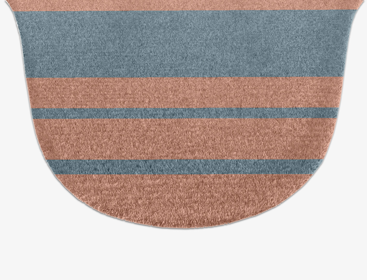 Sweep Minimalist Drop Hand Knotted Tibetan Wool Custom Rug by Rug Artisan
