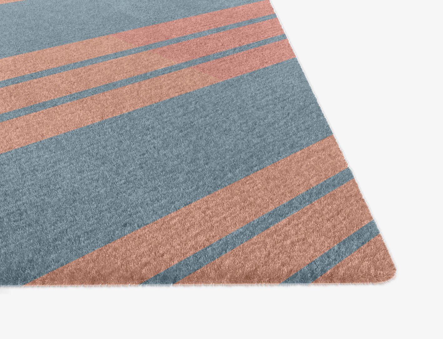 Sweep Minimalist Ogee Hand Knotted Tibetan Wool Custom Rug by Rug Artisan