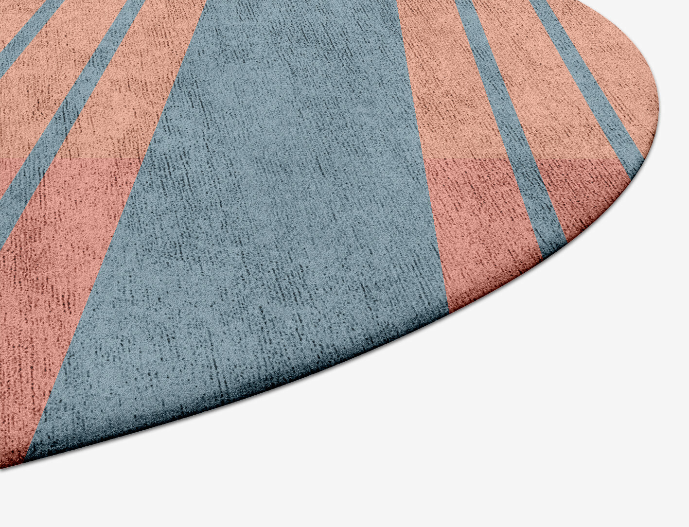 Sweep Minimalist Capsule Hand Tufted Bamboo Silk Custom Rug by Rug Artisan