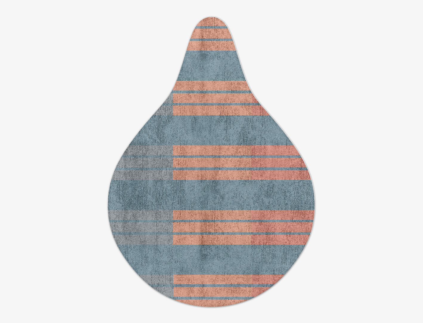 Sweep Minimalist Drop Hand Tufted Bamboo Silk Custom Rug by Rug Artisan