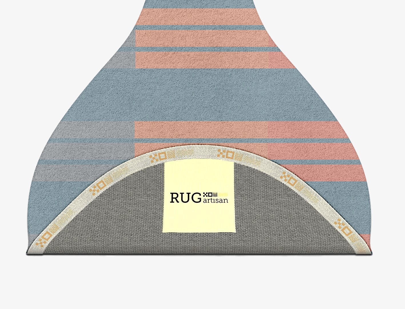 Sweep Minimalist Drop Hand Tufted Pure Wool Custom Rug by Rug Artisan