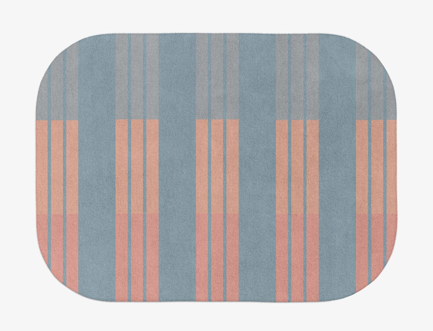 Sweep Minimalist Oblong Hand Tufted Pure Wool Custom Rug by Rug Artisan
