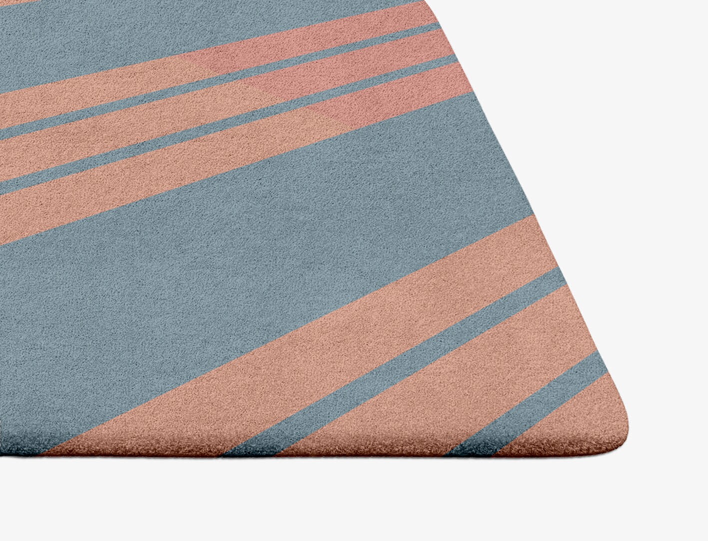 Sweep Minimalist Ogee Hand Tufted Pure Wool Custom Rug by Rug Artisan