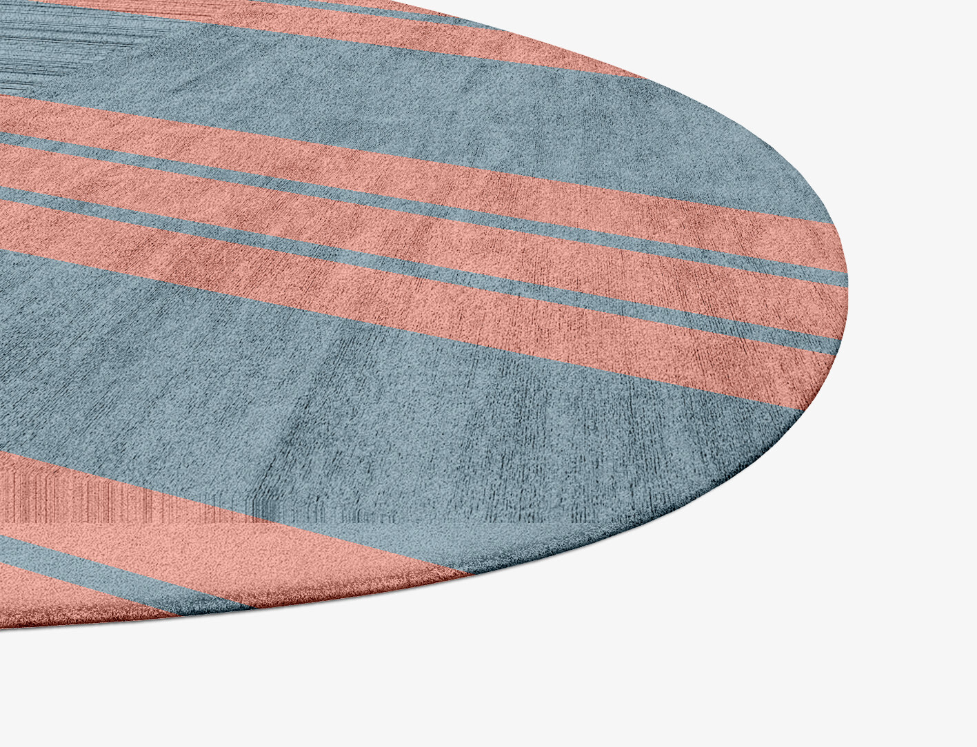 Sweep Minimalist Splash Hand Tufted Bamboo Silk Custom Rug by Rug Artisan