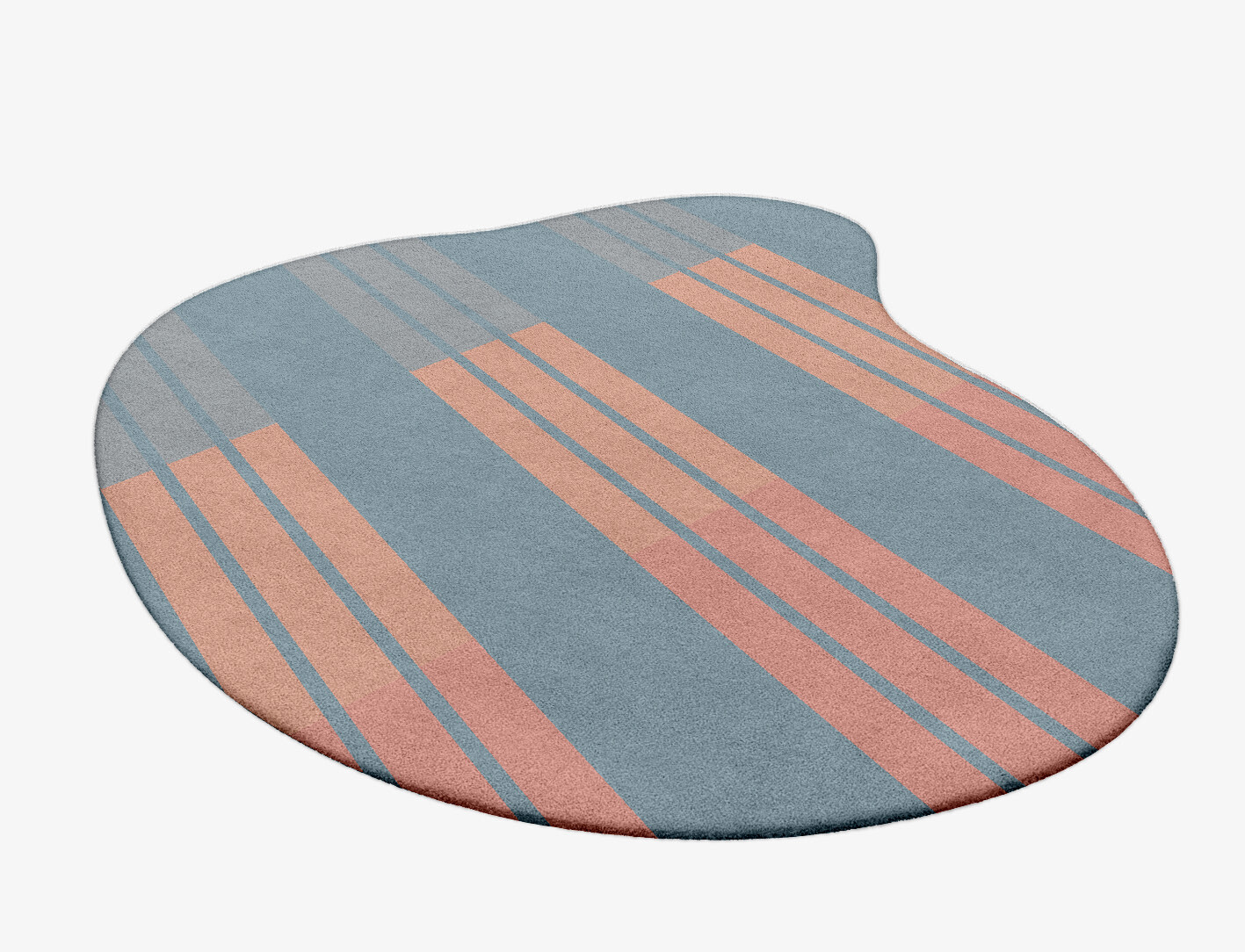 Sweep Minimalist Splash Hand Tufted Pure Wool Custom Rug by Rug Artisan