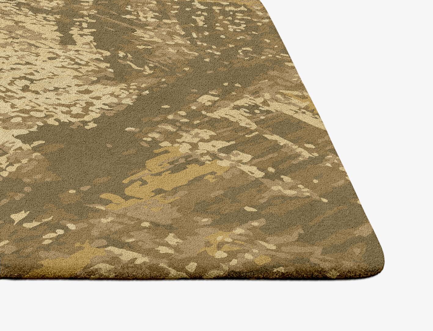 Sweeping Strokes Brush Strokes Ogee Hand Tufted Pure Wool Custom Rug by Rug Artisan