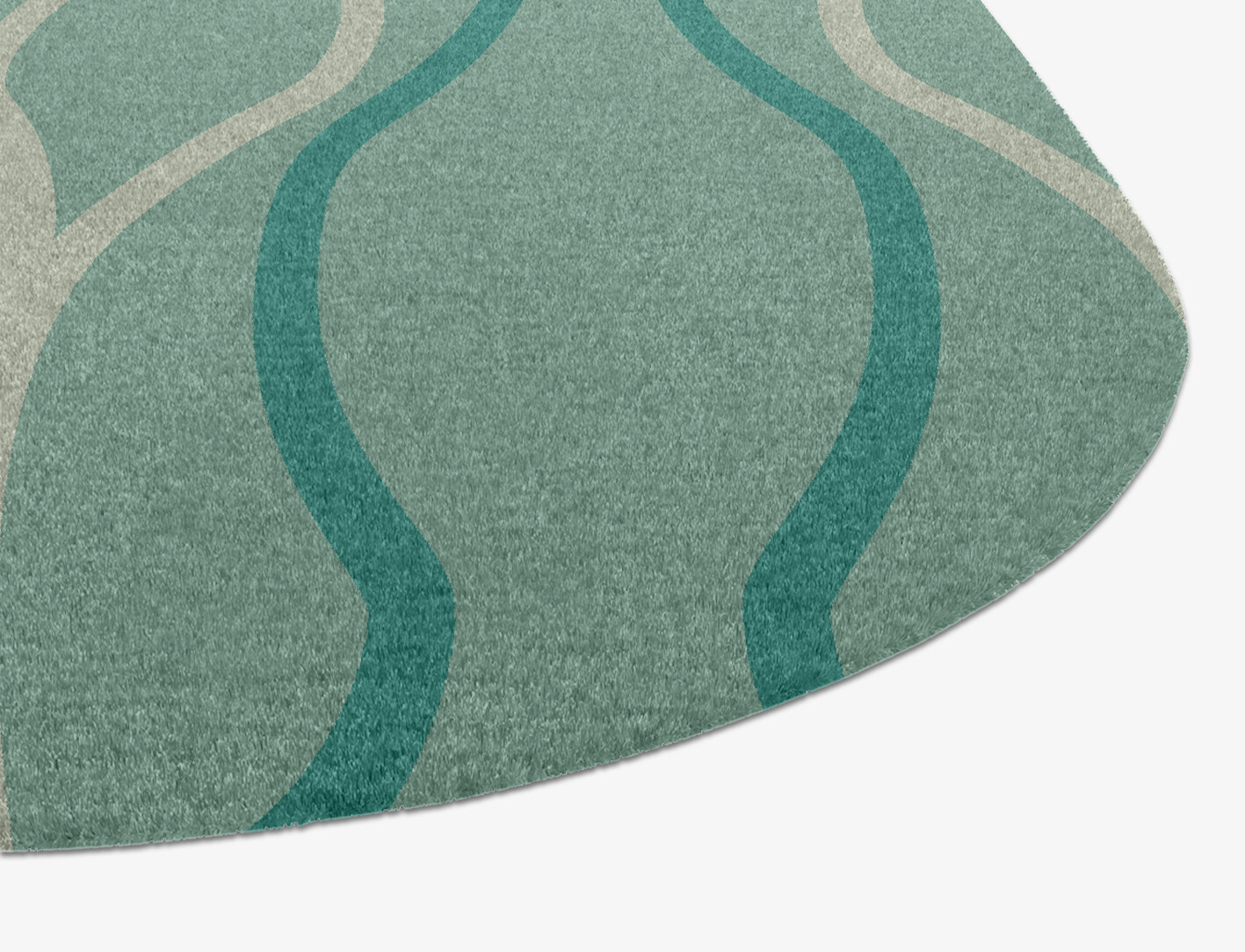 Sweven Minimalist Eight Hand Knotted Tibetan Wool Custom Rug by Rug Artisan