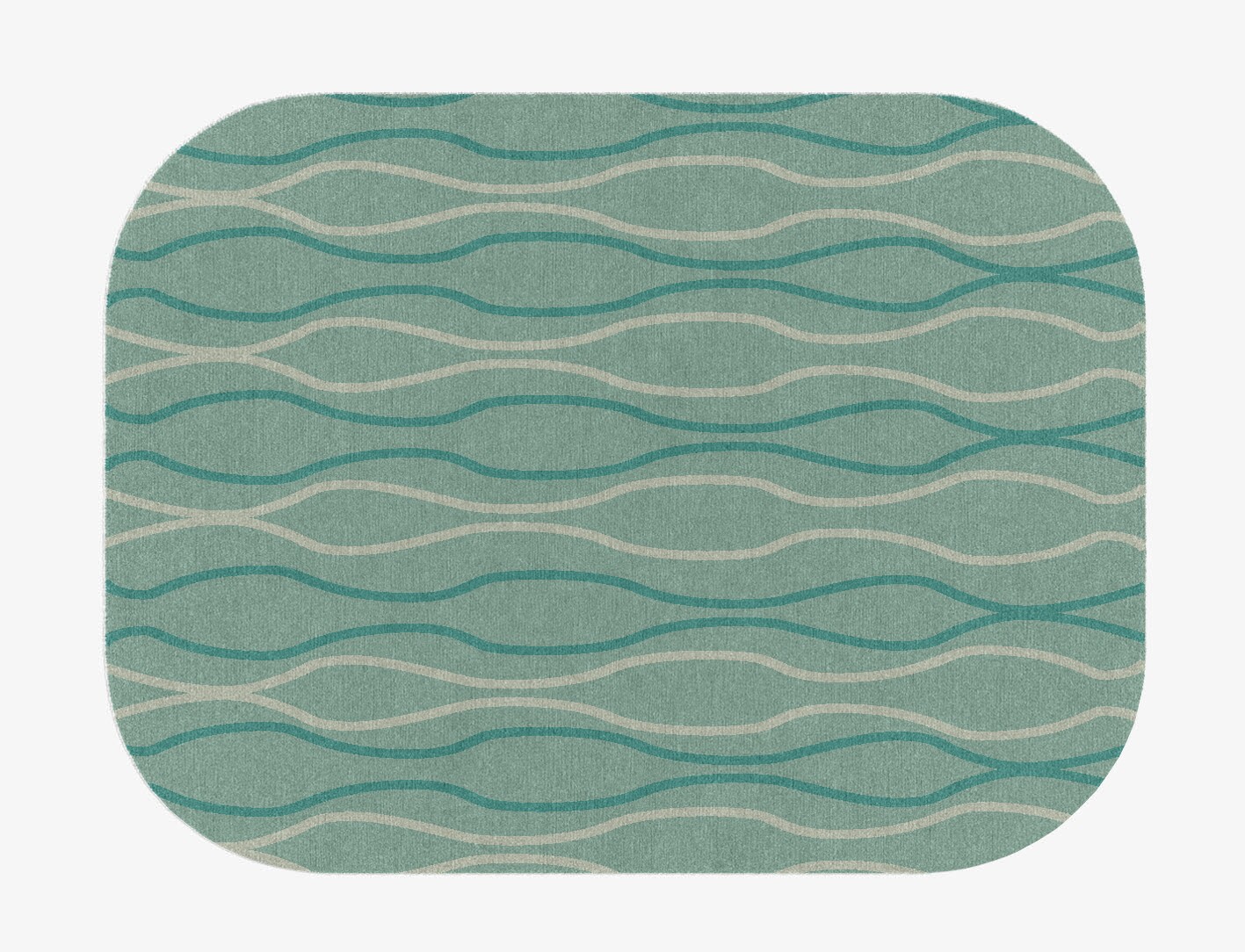 Sweven Minimalist Oblong Hand Knotted Tibetan Wool Custom Rug by Rug Artisan