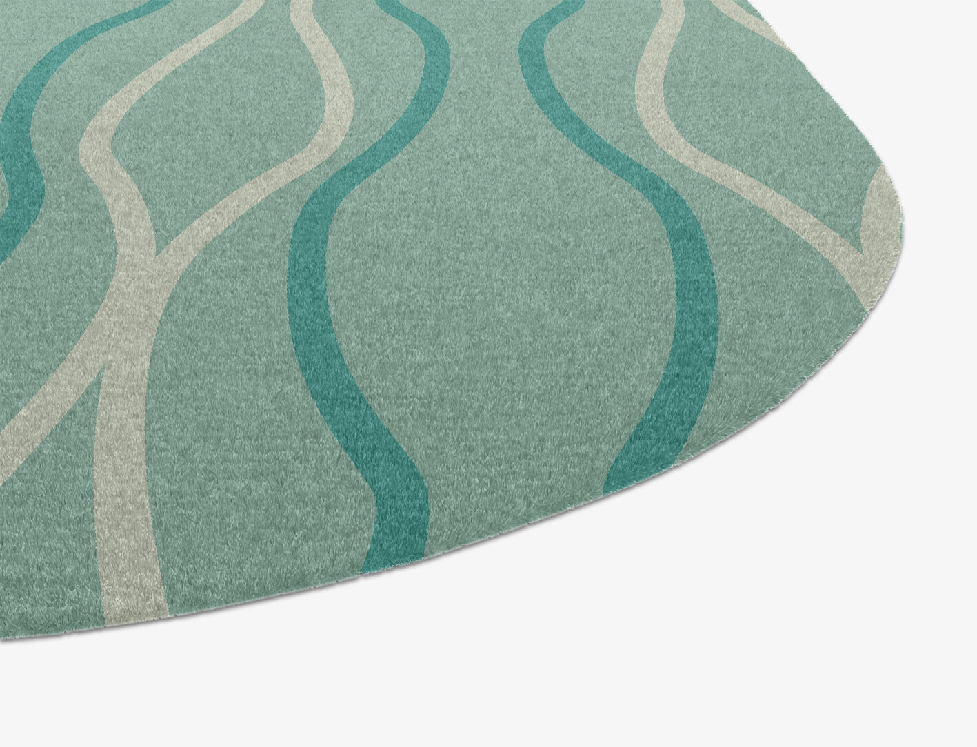 Sweven Minimalist Oblong Hand Knotted Tibetan Wool Custom Rug by Rug Artisan