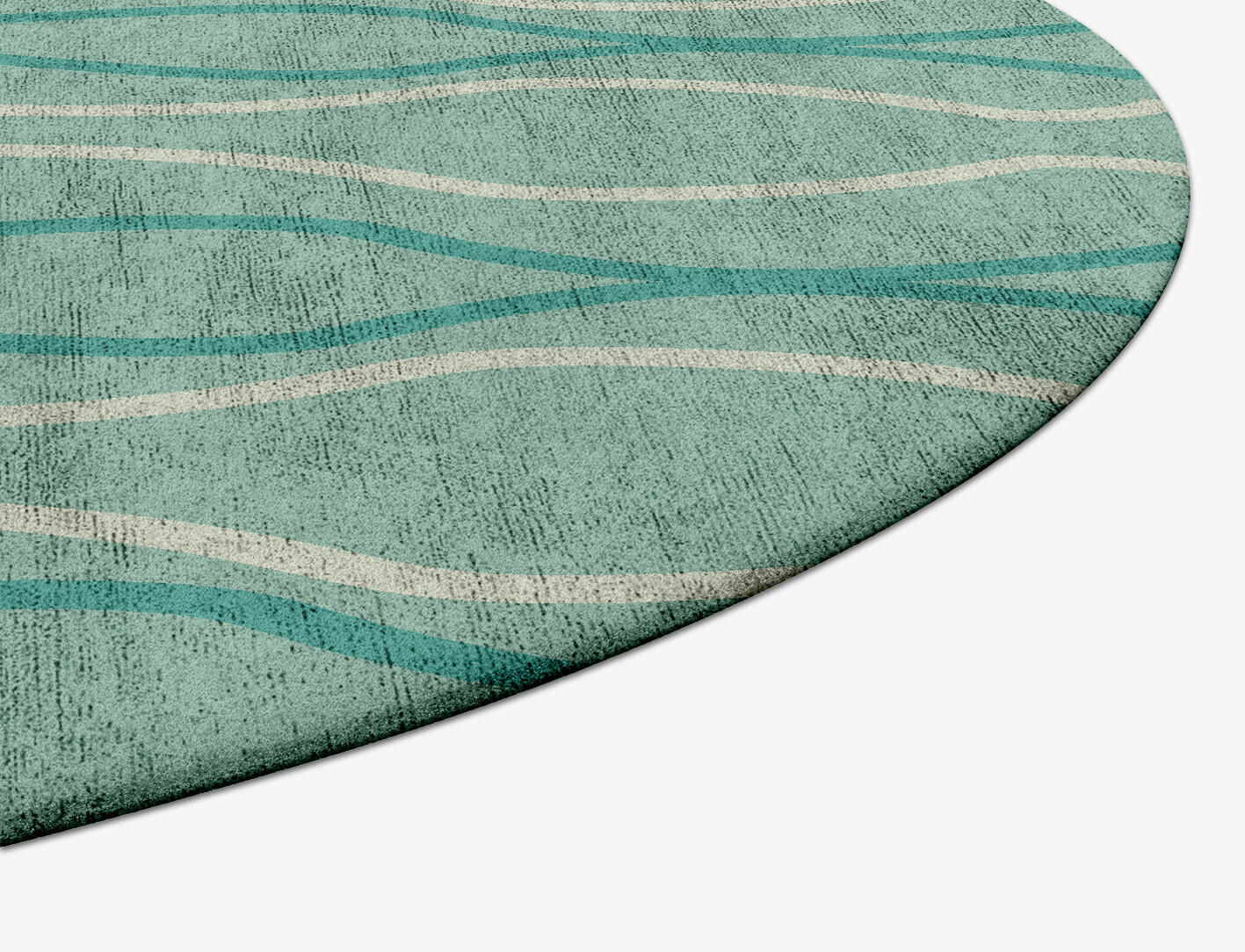 Sweven Minimalist Capsule Hand Tufted Bamboo Silk Custom Rug by Rug Artisan