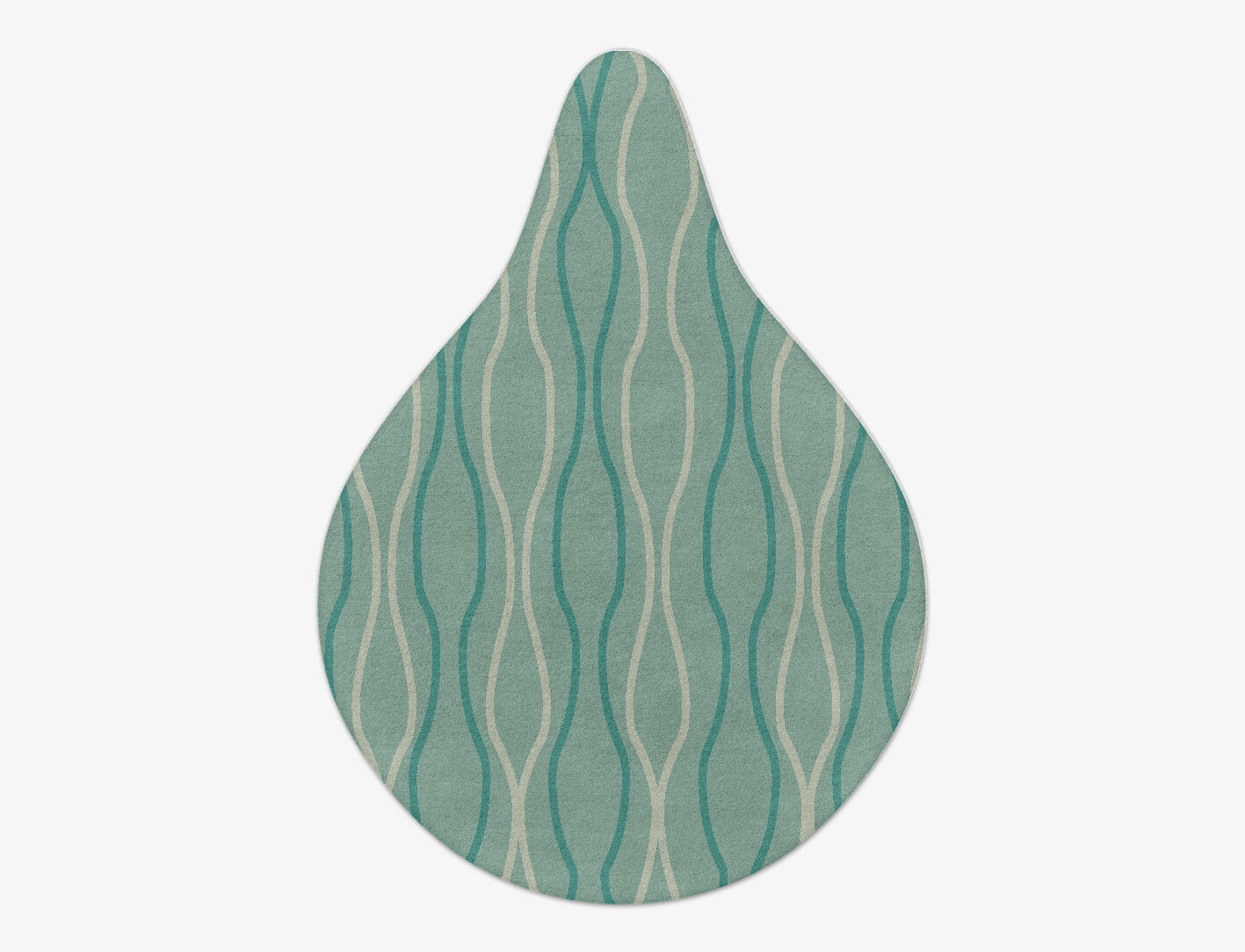 Sweven Minimalist Drop Hand Tufted Pure Wool Custom Rug by Rug Artisan