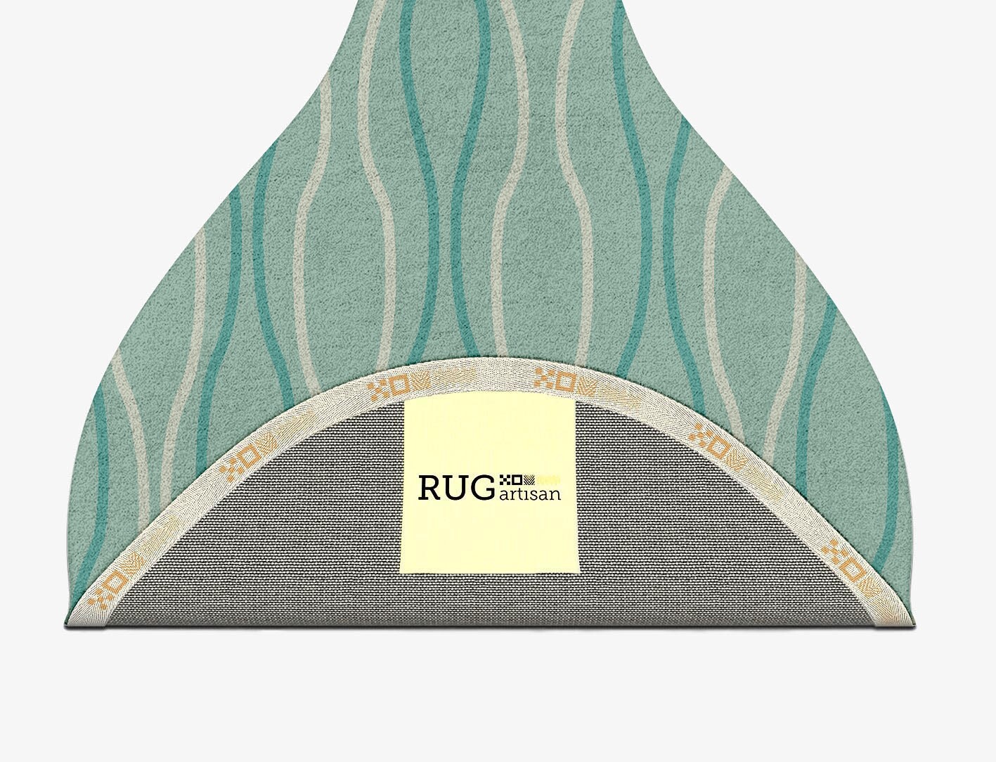 Sweven Minimalist Drop Hand Tufted Pure Wool Custom Rug by Rug Artisan
