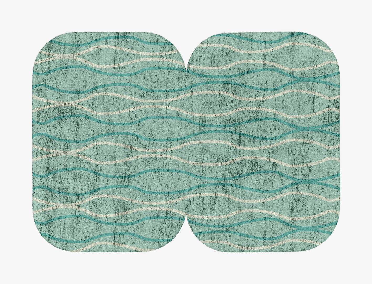 Sweven Minimalist Eight Hand Tufted Bamboo Silk Custom Rug by Rug Artisan