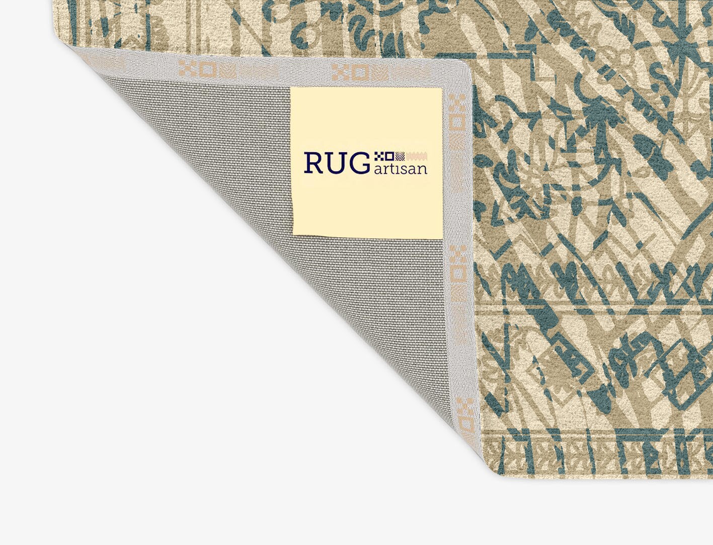Swirl Antique Persian Bagh Rectangle Hand Tufted Pure Wool Custom Rug by Rug Artisan