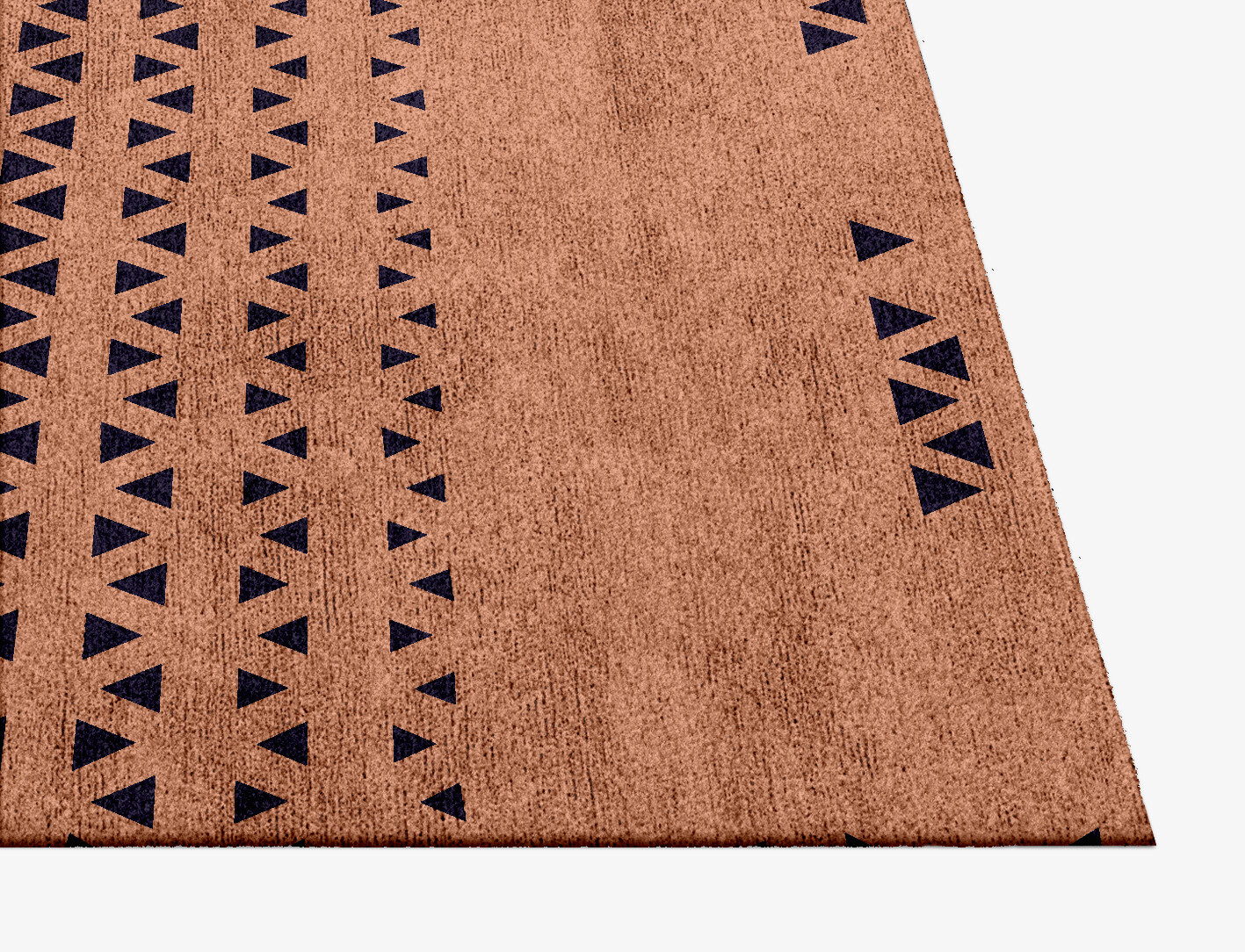 Synchronize Geometric Square Hand Knotted Bamboo Silk Custom Rug by Rug Artisan