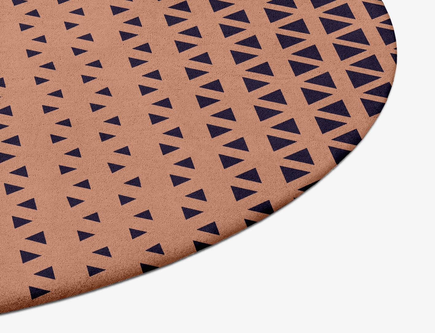 Synchronize Modern Geometrics Oval Hand Tufted Pure Wool Custom Rug by Rug Artisan