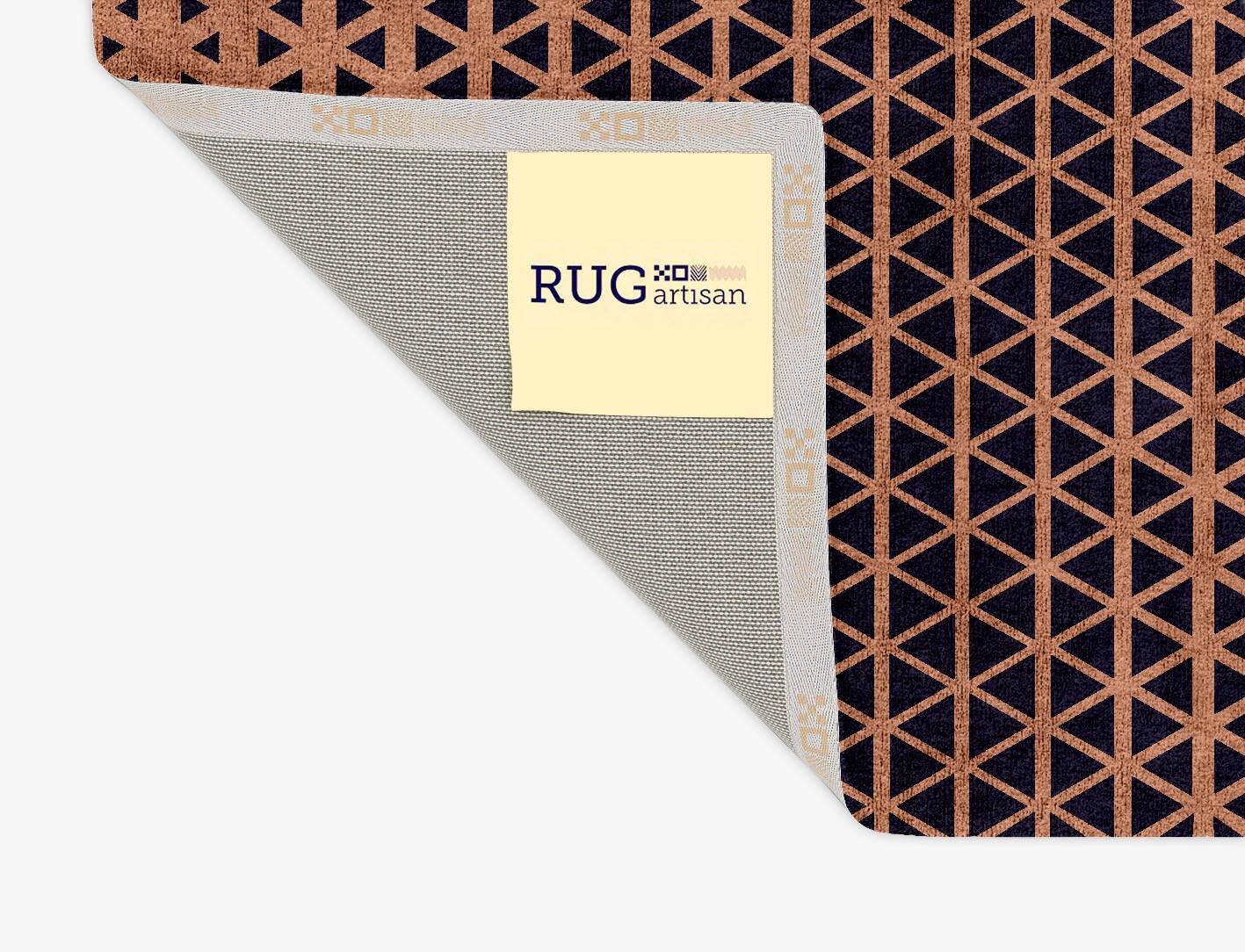 Synchronize Modern Geometrics Rectangle Hand Tufted Bamboo Silk Custom Rug by Rug Artisan