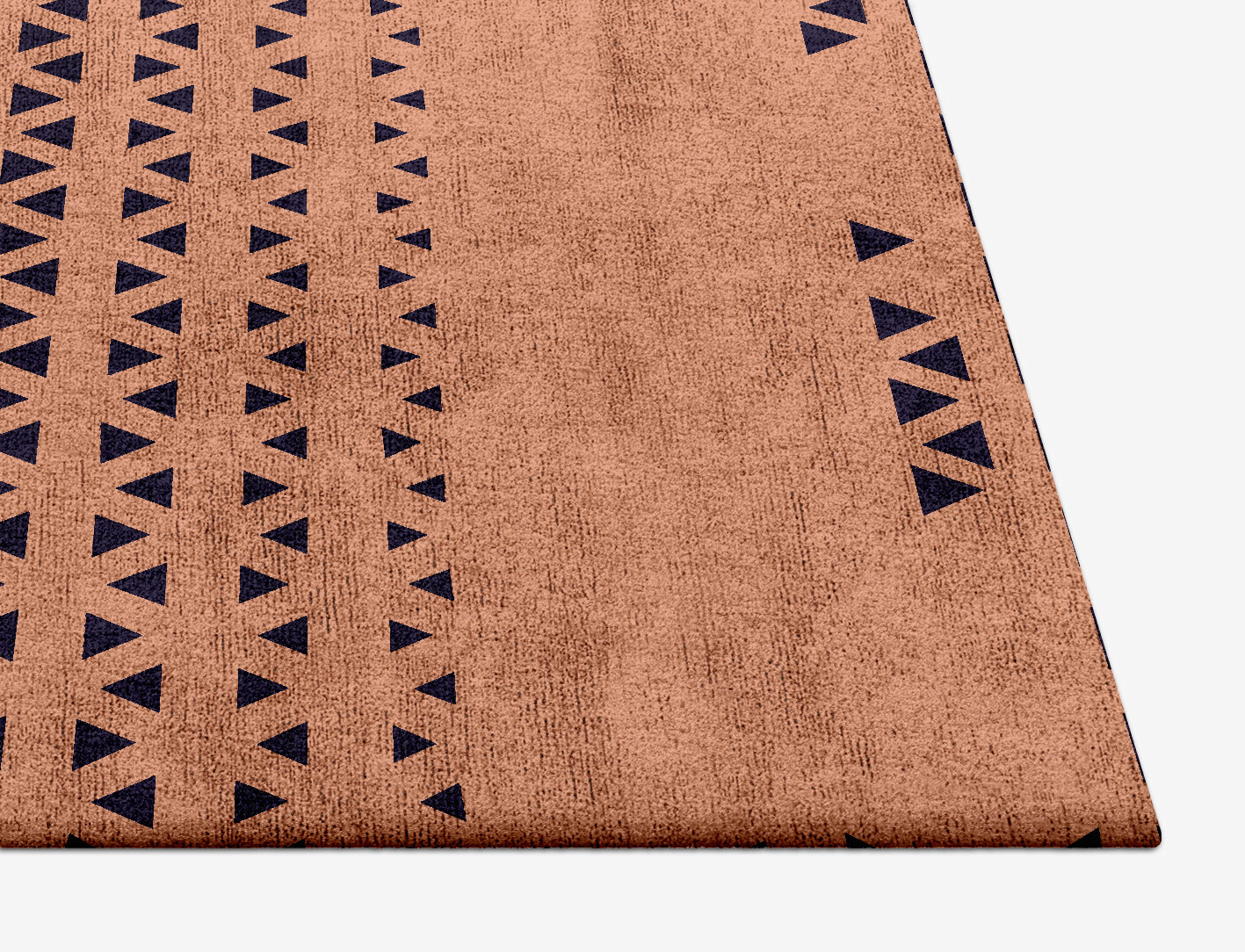 Synchronize Geometric Square Hand Tufted Bamboo Silk Custom Rug by Rug Artisan