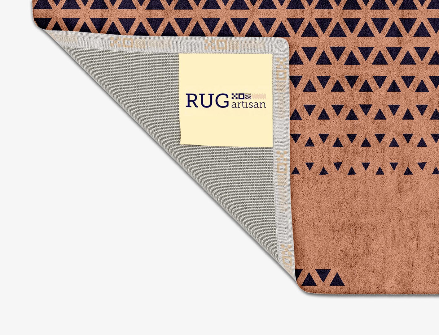 Synchronize Geometric Square Hand Tufted Bamboo Silk Custom Rug by Rug Artisan