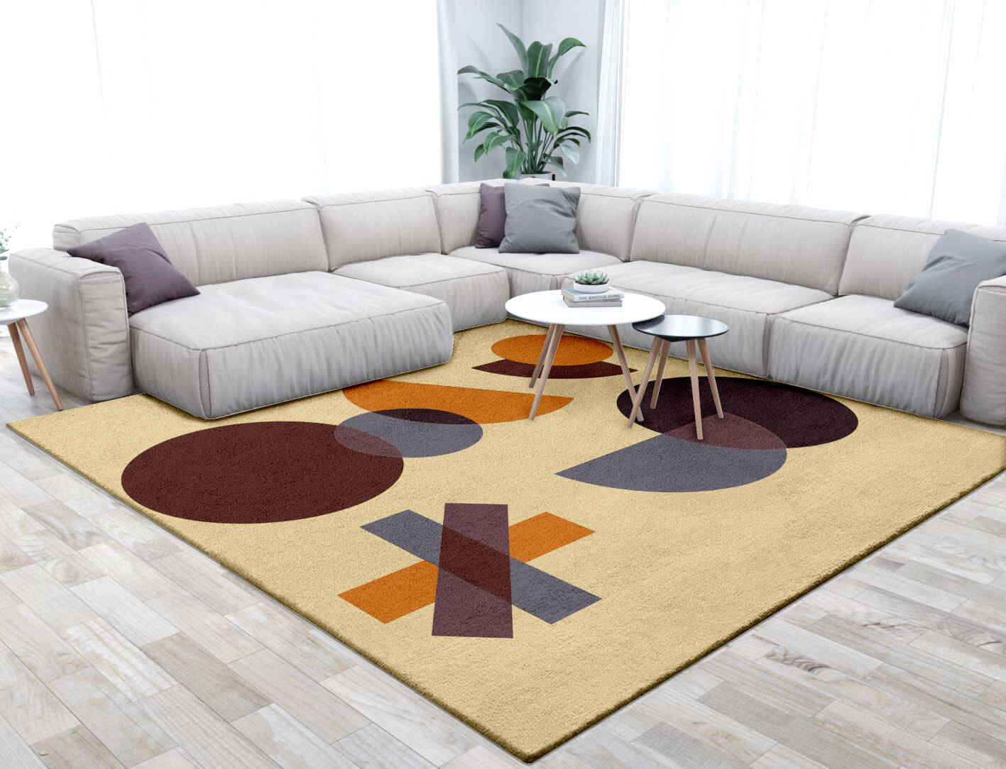 Syzygy Kids Square Hand Tufted Pure Wool Custom Rug by Rug Artisan