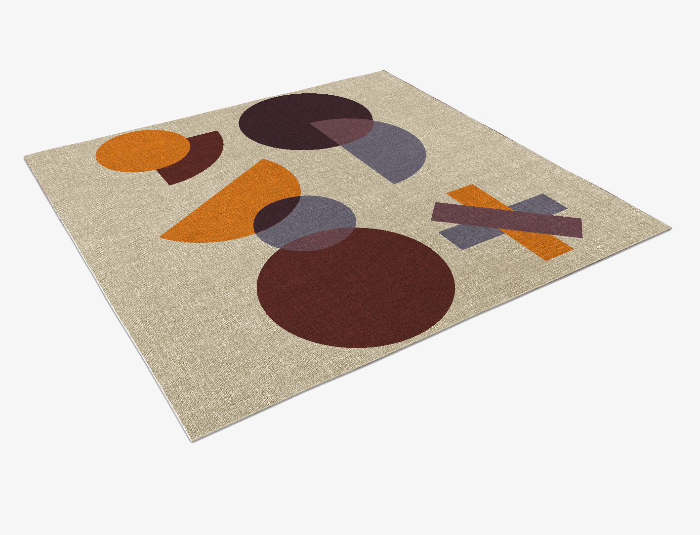 Syzygy Kids Square Outdoor Recycled Yarn Custom Rug by Rug Artisan