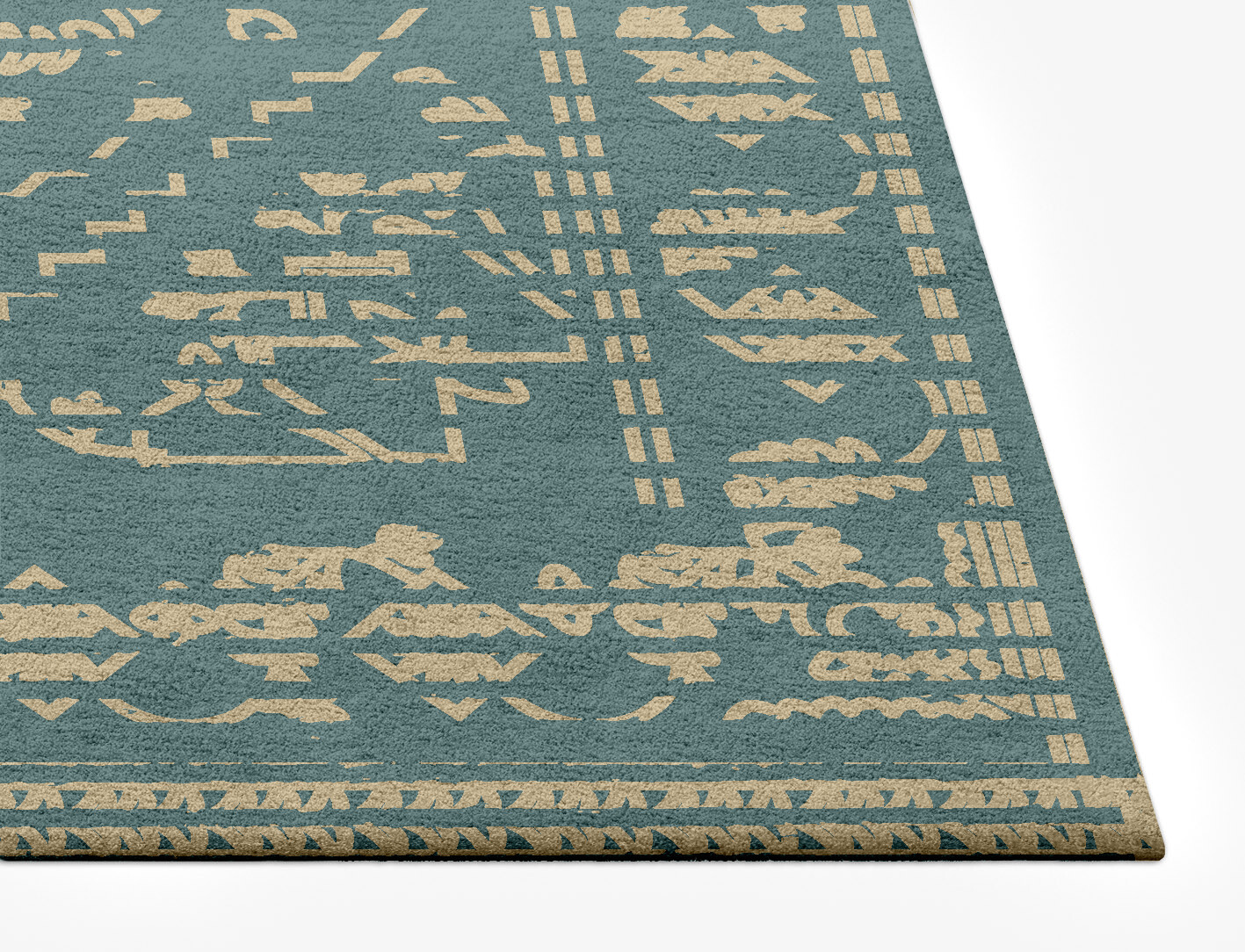 Tabriz Persian Bagh Rectangle Hand Tufted Pure Wool Custom Rug by Rug Artisan