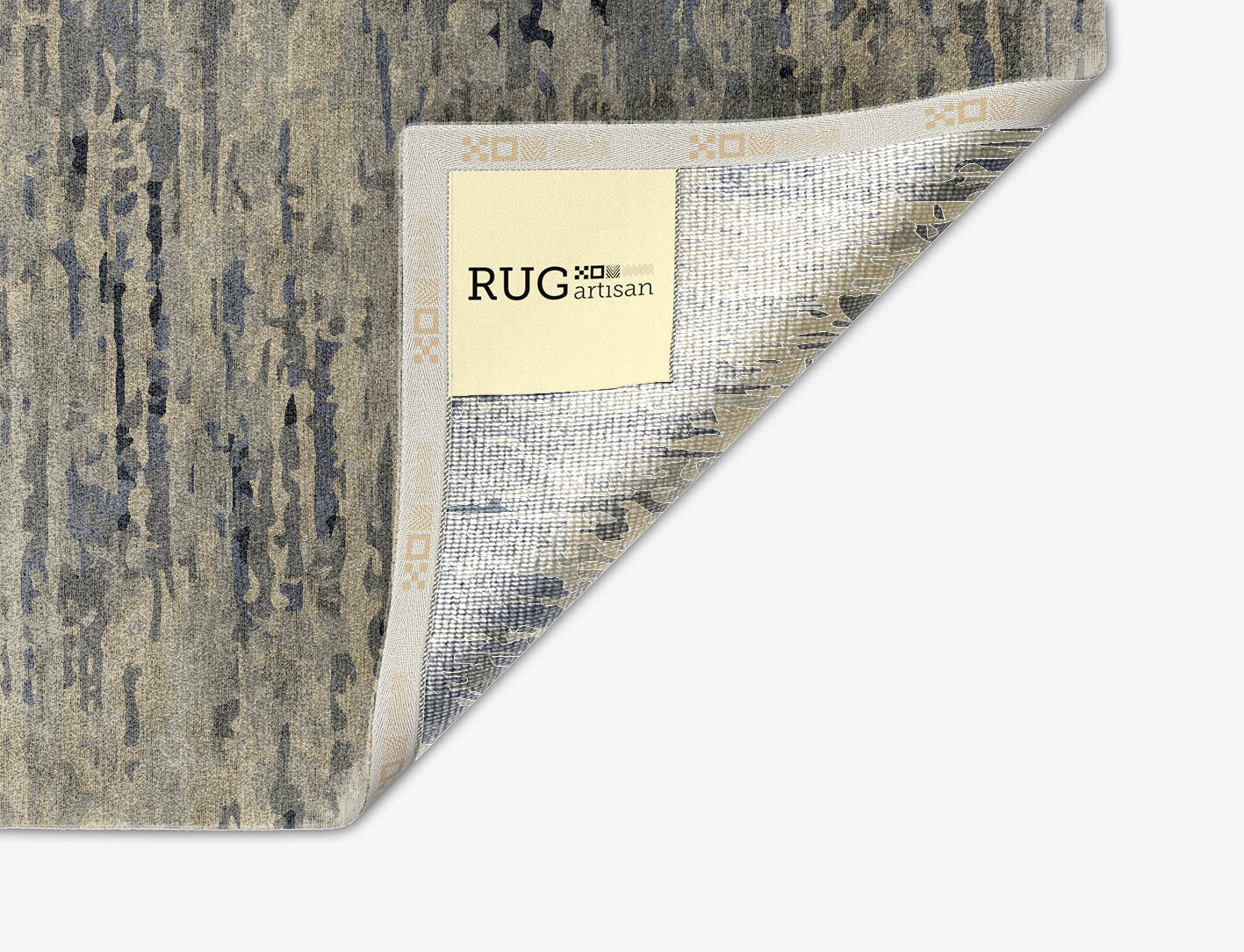 Tape Gradation Arch Hand Knotted Bamboo Silk Custom Rug by Rug Artisan