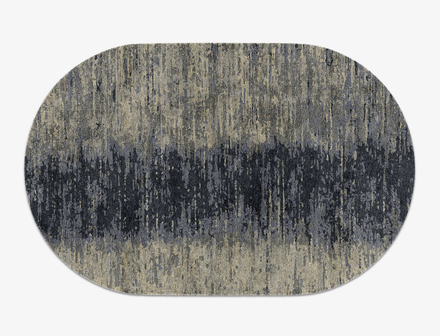 Tape Gradation Capsule Hand Knotted Bamboo Silk Custom Rug by Rug Artisan