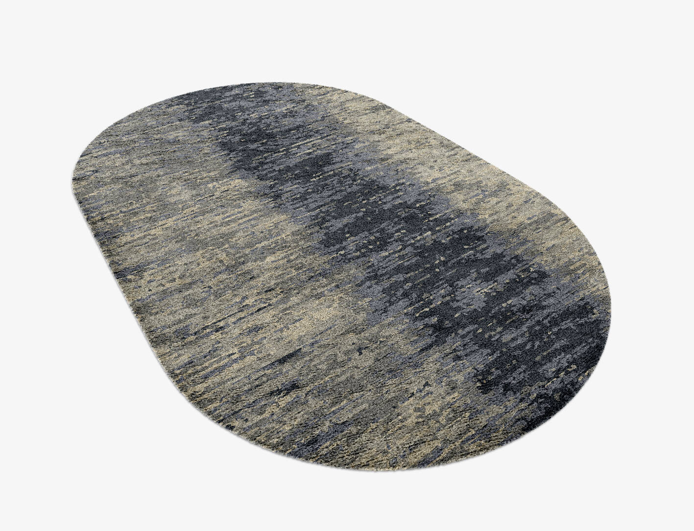 Tape Gradation Capsule Hand Knotted Bamboo Silk Custom Rug by Rug Artisan
