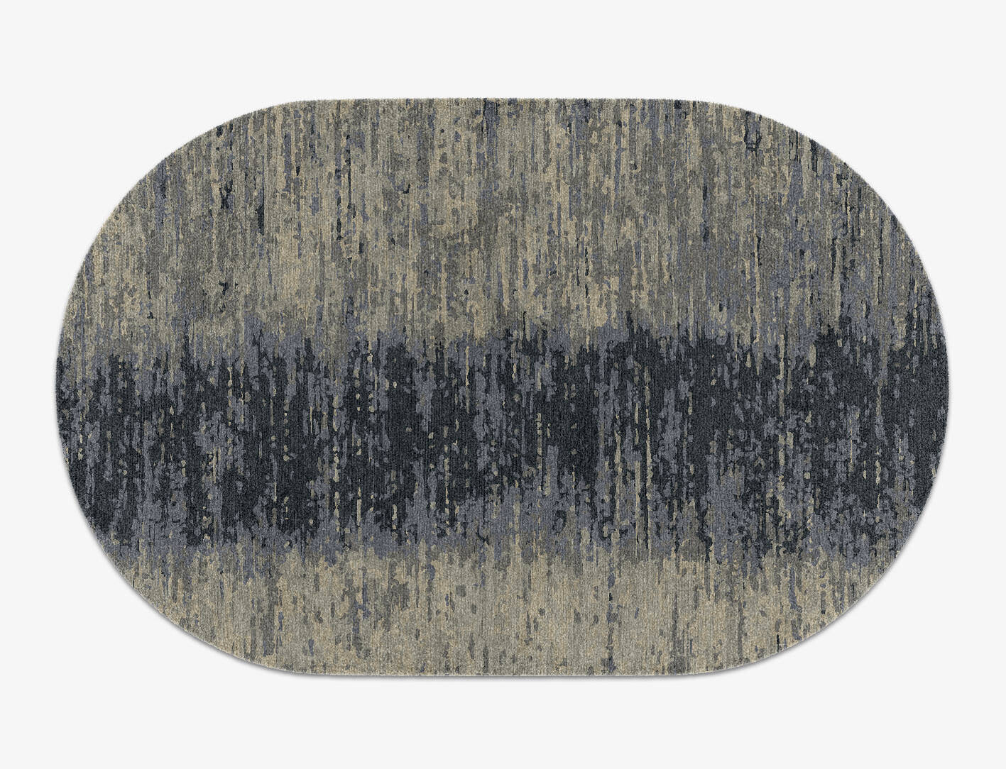Tape Gradation Capsule Hand Knotted Tibetan Wool Custom Rug by Rug Artisan