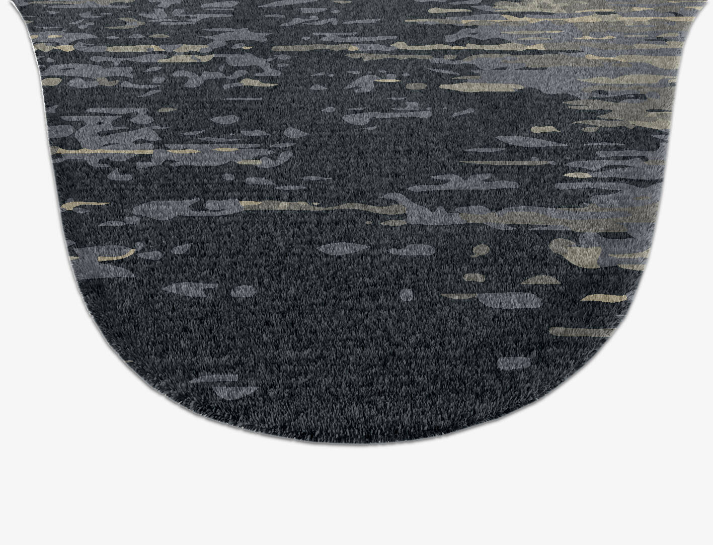 Tape Gradation Drop Hand Knotted Tibetan Wool Custom Rug by Rug Artisan
