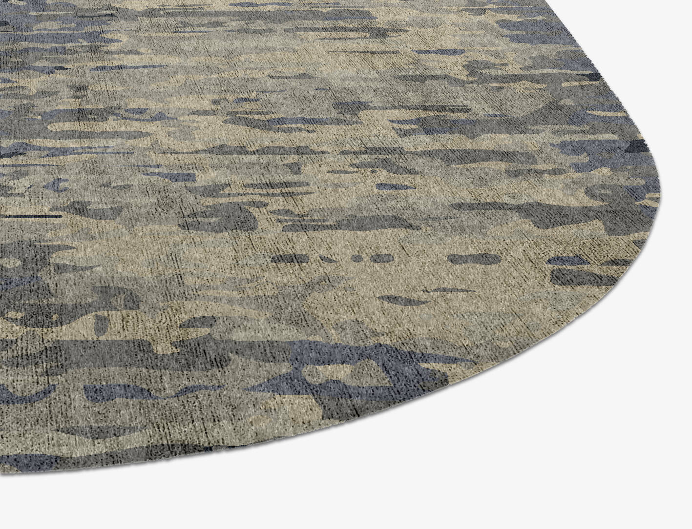 Tape Gradation Eight Hand Knotted Bamboo Silk Custom Rug by Rug Artisan