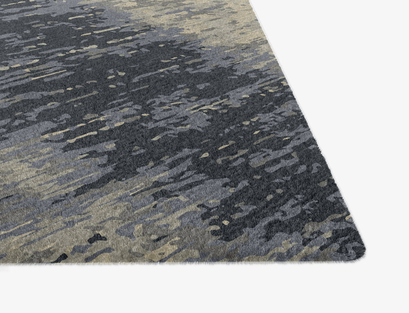 Tape Gradation Ogee Hand Knotted Tibetan Wool Custom Rug by Rug Artisan